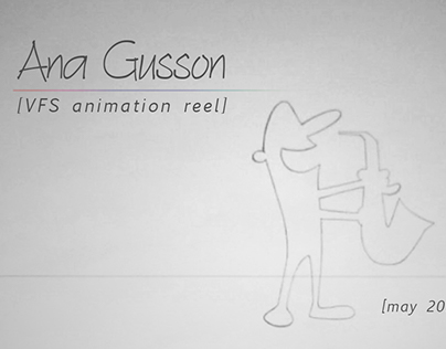 VFS Animation Assignments' Reel