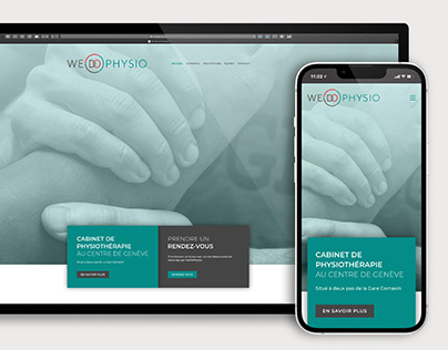 Site Web pour WeDoPhysio Genève