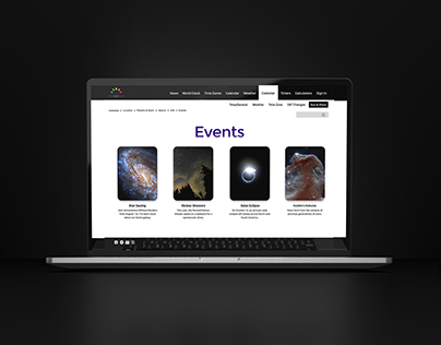 Project thumbnail - Celestial Web Design