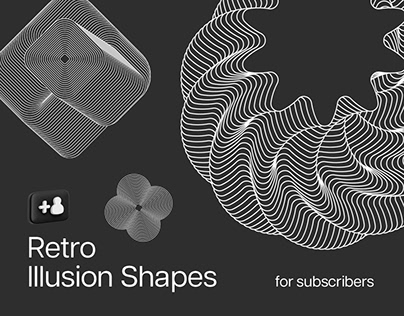 Retro Illusion Shapes