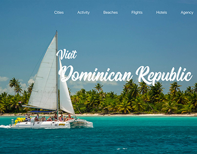 Concept Landing page - Dominican Republic