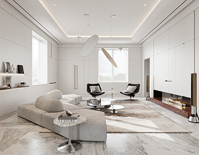 NB Castle's Living Room - Minimalist Design