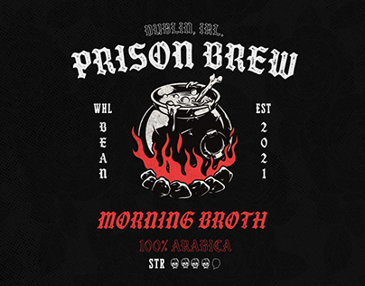 Prison Brew - Coffee Branding
