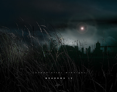 London after midnight - Meadows IV - composite photos