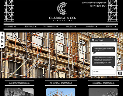 Claridge & Co. Scaffolding