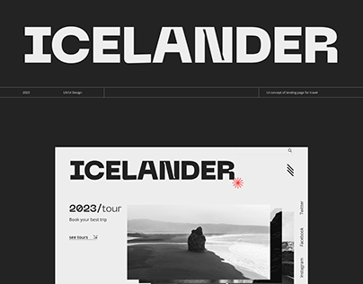 Iceland tour landing page