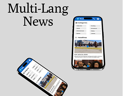 Multilanguage news aggregator