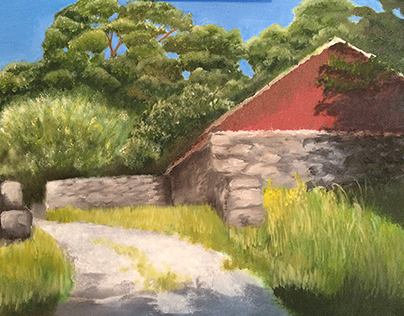 Weir Farm Painting