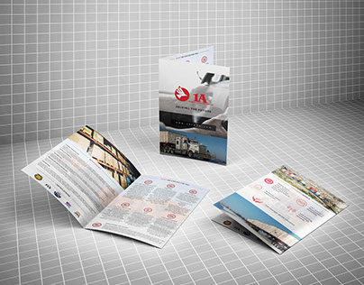 1A TRANSPORTATION GROUP : Bi-Fold Brochure Design