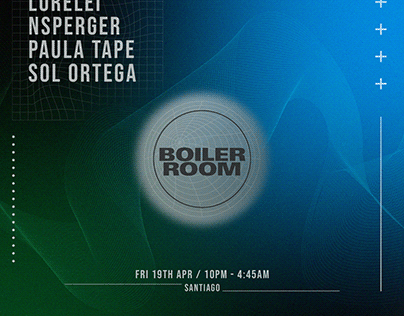 Poster Design For #BoilerRoom