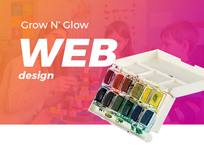 Grow N' Glow - Web design