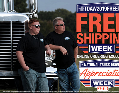 TDAW Free Shipping Week Email