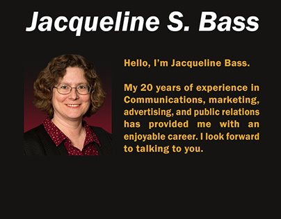 Jacqueline Bass Portfolio