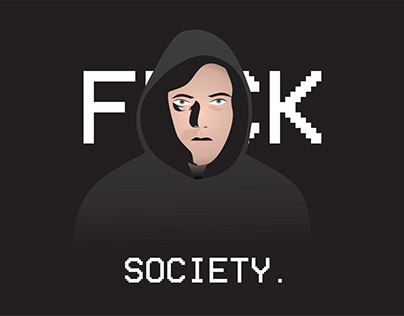 Wallpaper fsociety, logo, tv show, minimal, mr. robot desktop