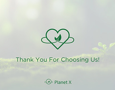 Branding / Brand Identity Sytem - PlanetX green brand