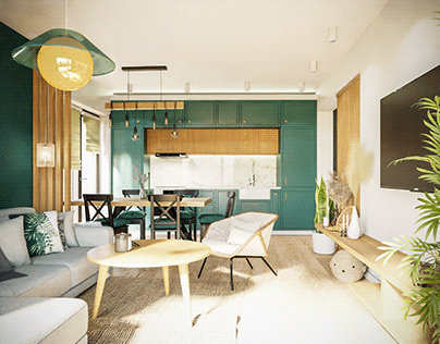 Small Apartment Interior Design | Constanta, Romania