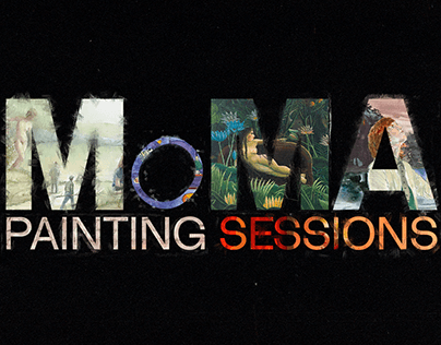 MoMa Painting Sessions. Concept Project.