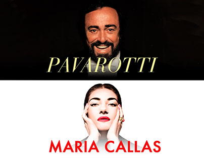 Luciano Pavarotti - Maria Callas.