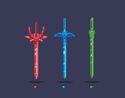 Swords from Magical Knight Rayearth
