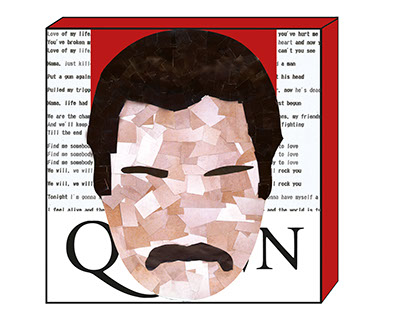 Capa de CD - Banda Queen
