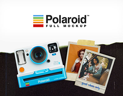 Free Polaroid Full Mockup