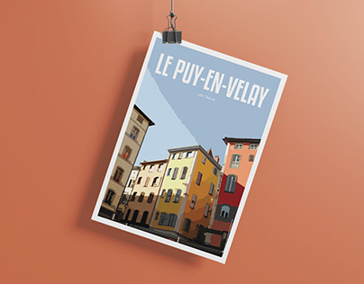 Affiche Le Puy-en-Velay