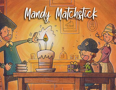 ThePeaceSeries #1 MANDY MATCHSTICK - Children's book