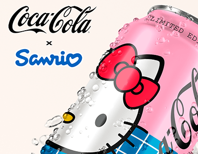 Refrigerantes Mágicos: Coca-Cola x Sanrio.