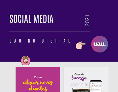 Social Media - UAU no Digital 2021