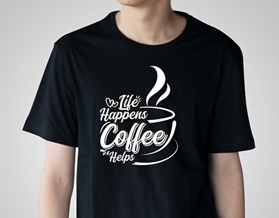 Project thumbnail - Coffee T-shirt Design | Coffee Shirt Design |Coffee Tee