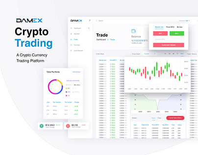 Damex Crypto Trading Platform