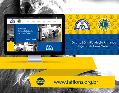 Web Design | Website FAF de Lions Clubes