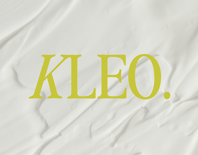 KLEO. Skincare Brand Identity