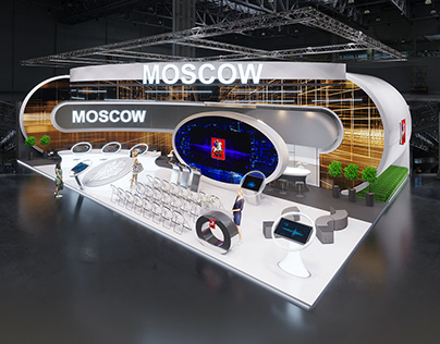 Дизайн выставочного стенда_Правительство Москвы