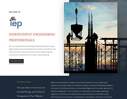 Engineering Community Landing Page | Website
