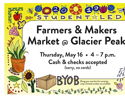 Farmers & Makers Market Poster