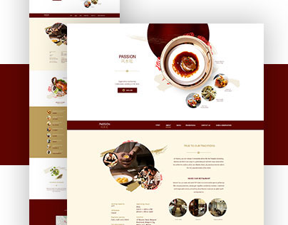 Passion Restaurant Website
