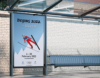 Cartel Juegos Olímpicos de invierno 2022