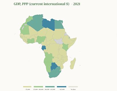 GDP, PPP in Africa in 2021