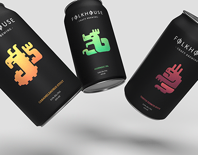 Folkhouse Craft Brewery Packaging