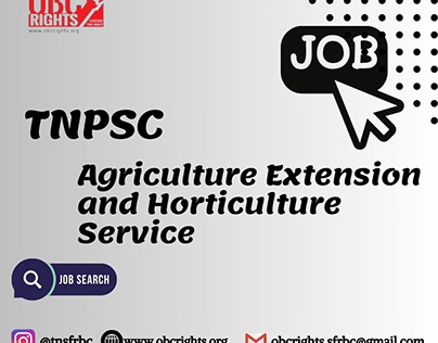 TNAES & TNHS-Agriculture and Horticulture jobs