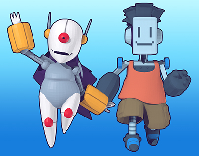 Robot buddies 3D