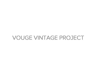 Vouge Vintage (freelance)