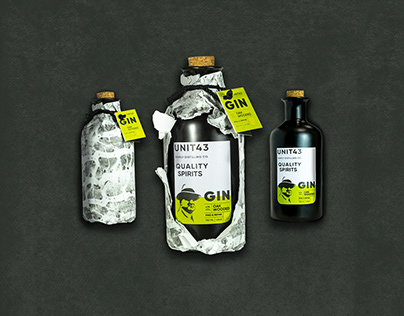 Old vs. New | Mixed Medium Gin Package Design