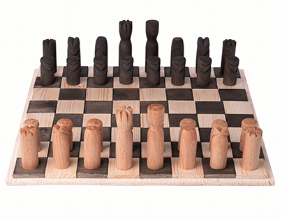 Wooden Handmade Chessboard