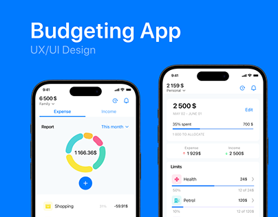 Finance Mobile App | UX/UI