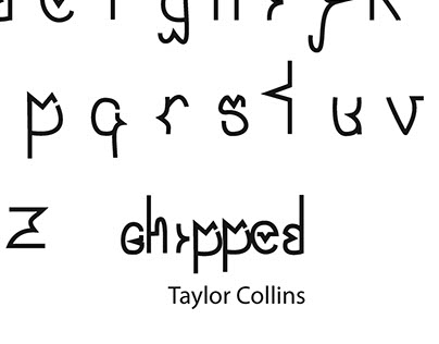 Chipped Typeface
