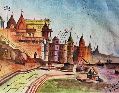 tample (watercolour)