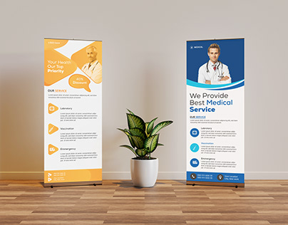 Medical Roll-up Banner | Creative Roll Up