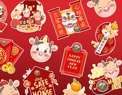WhatsApp Sticker Pack for 2021 Chinese New Year